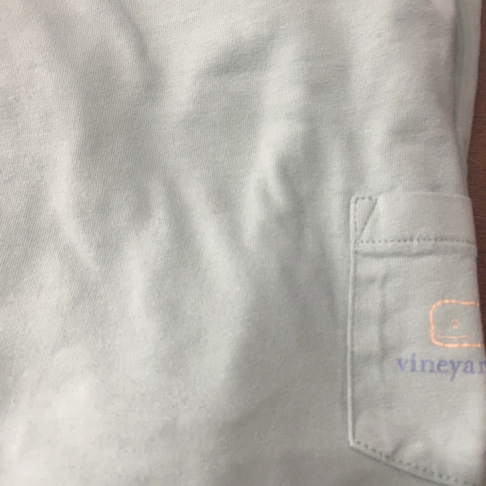 Vineyard vines mint green long sleeve tee